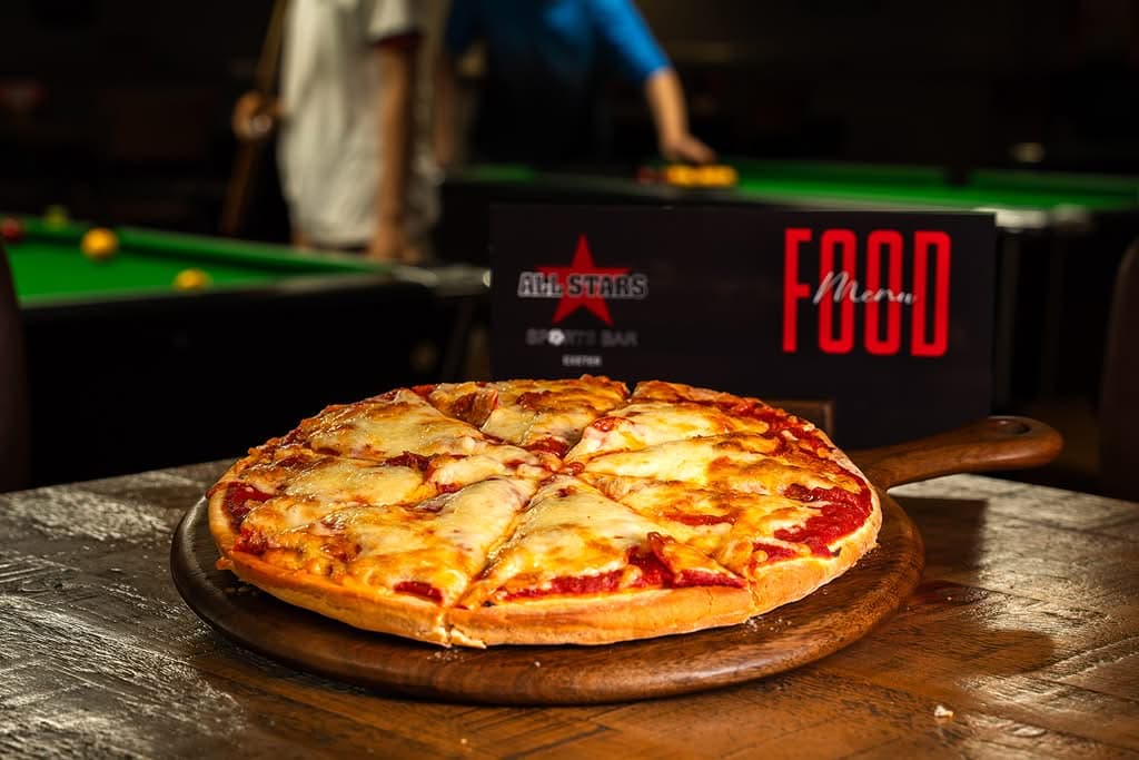 Food and drink at Allstars Sports Bar Bristol